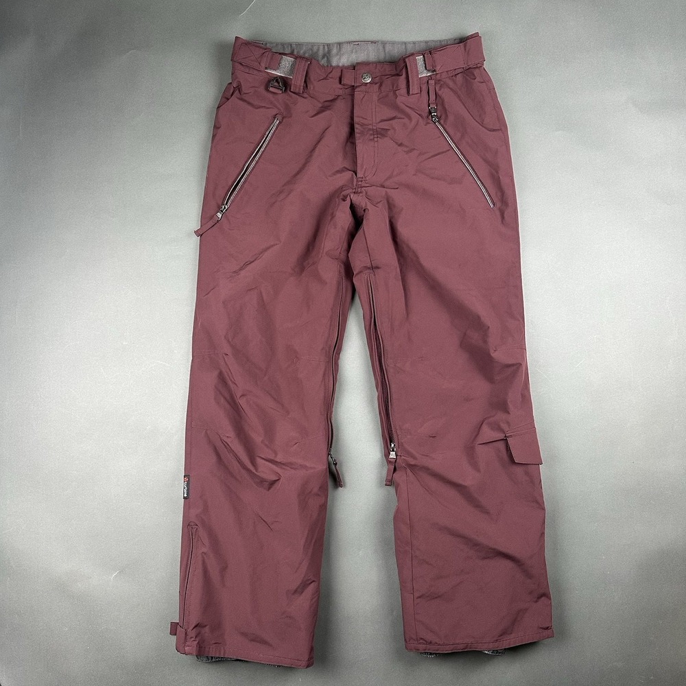 Turbine Womens Insulated Snowboarding Lined Pant Size Medium Vented Ankle Gaiter